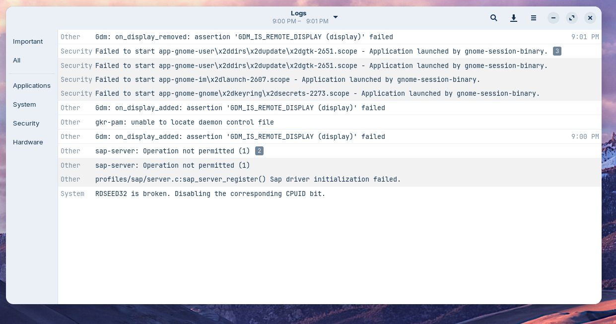 Every night Zorin OS 18 Pro goes to black screens and restarts