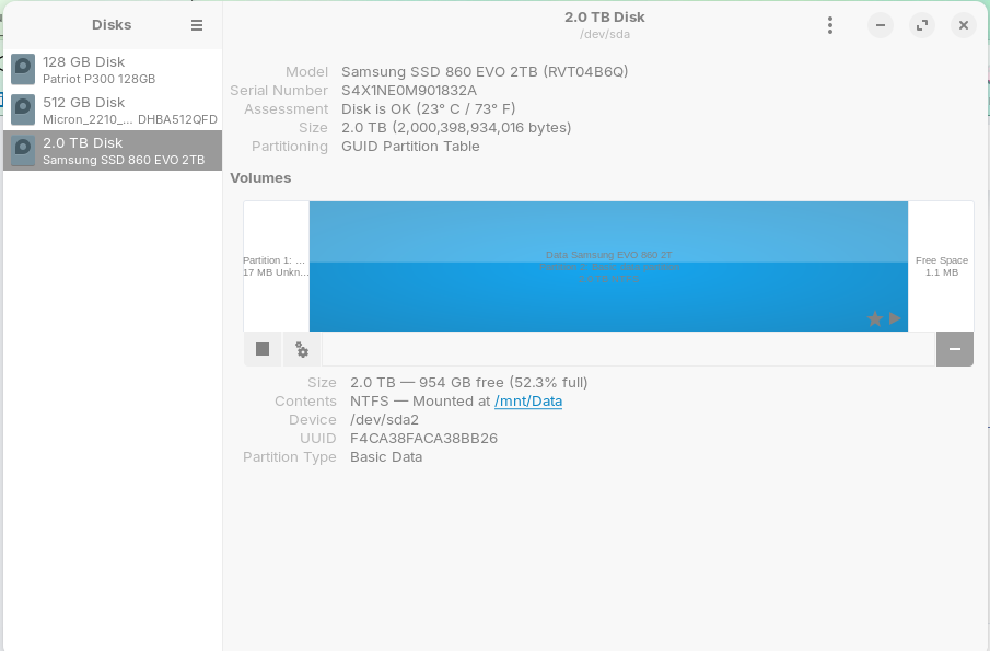 Questions about mounting drive - General Help - Zorin Forum