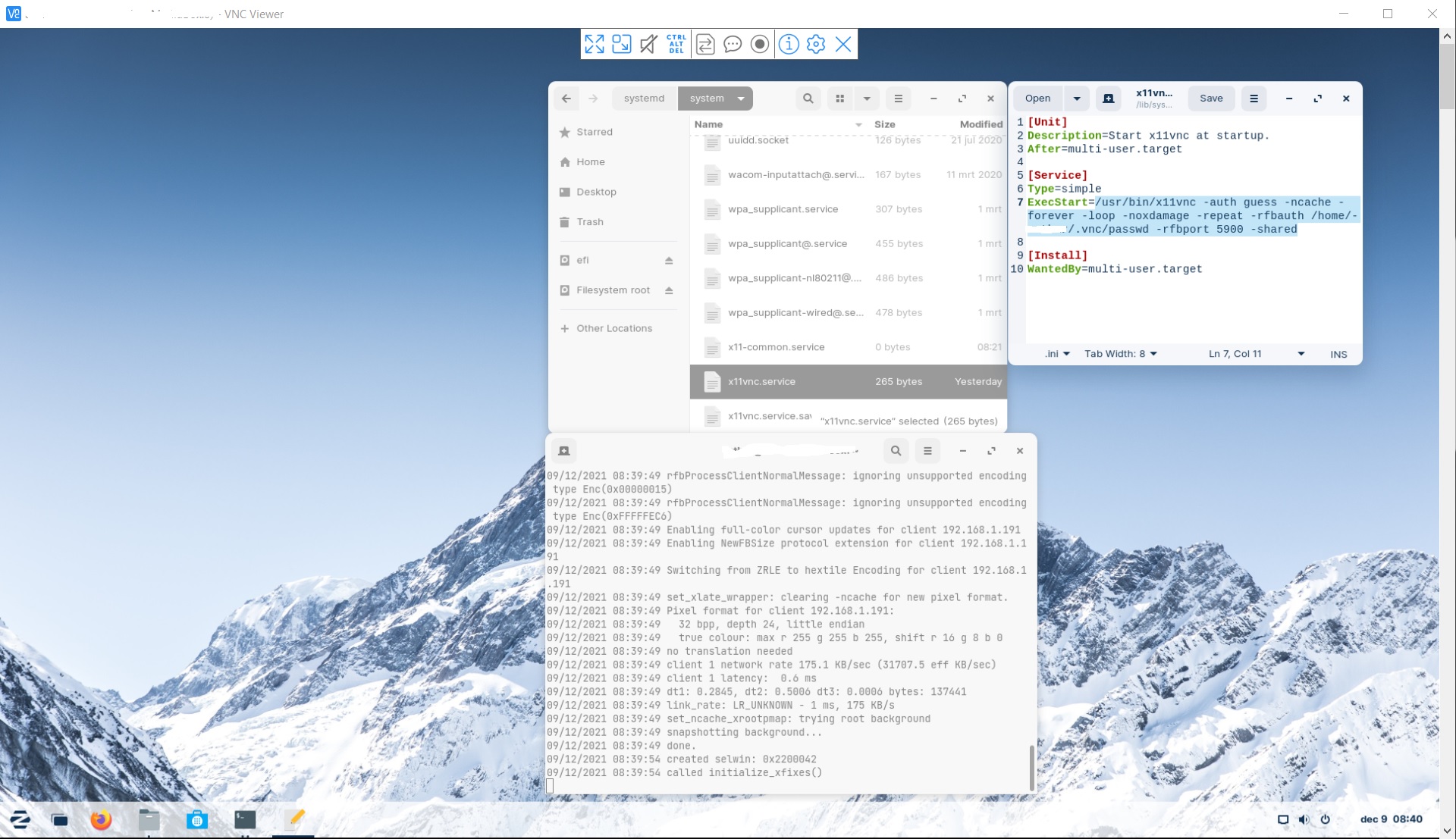 Getting X11VNC to run on startup - General Help - Zorin Forum