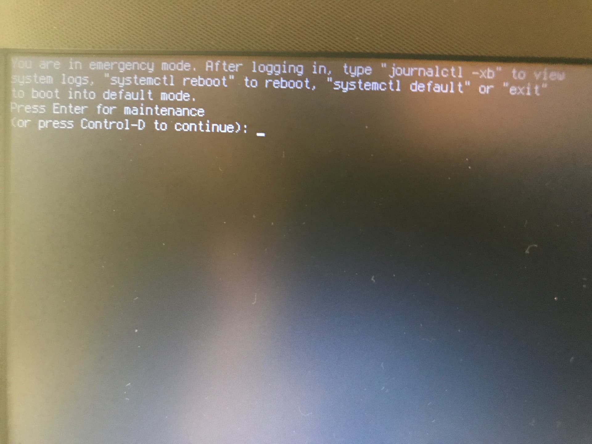 How can i leave emergency mode and boot zorin normally - General
