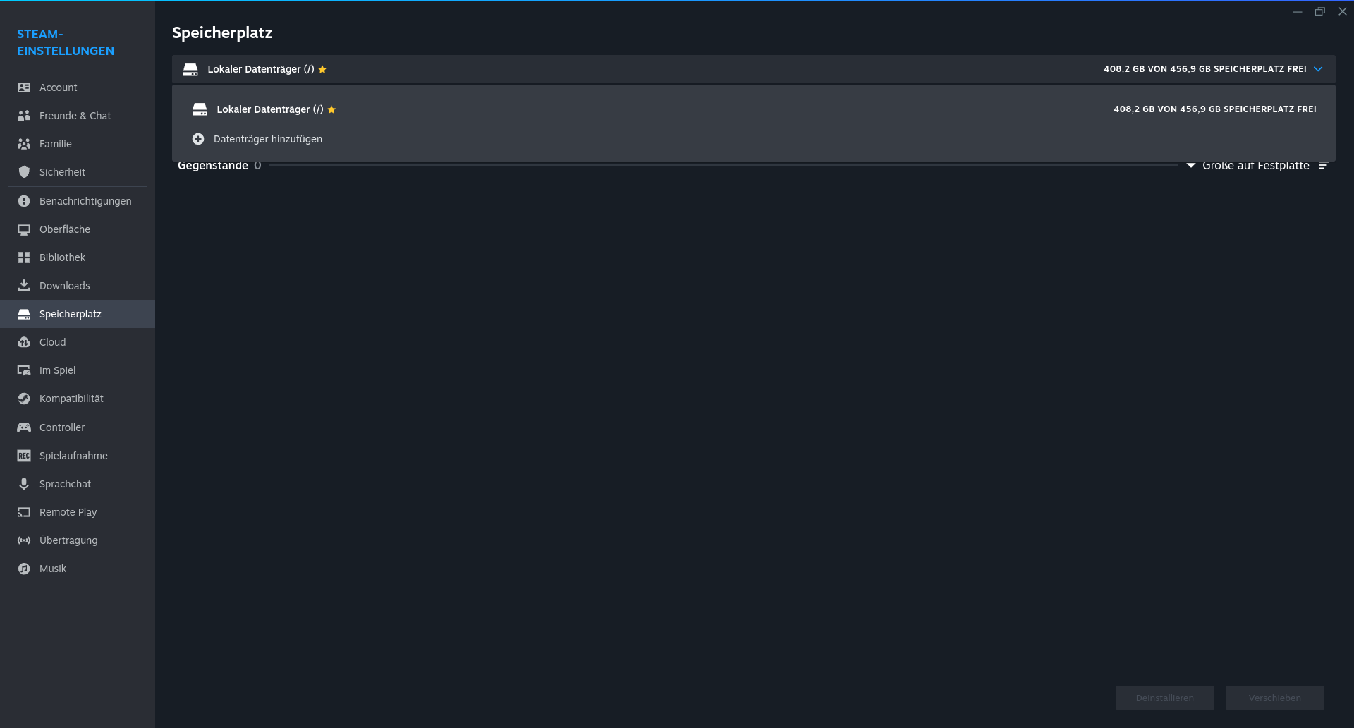 How to add Disks to Steam? - General Help - Zorin Forum