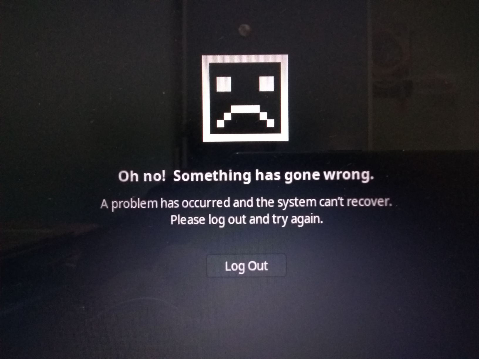 Oh no! Something has gone wrong - General Help - Zorin Forum