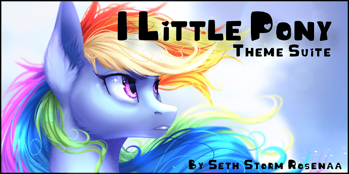 I Little Pony Logo
