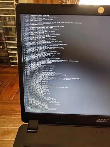 Zorin 17 OS System Error Message C 15 March 2025