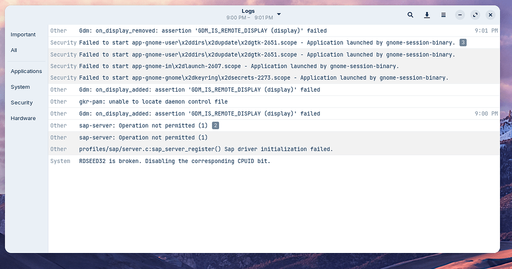 Every night Zorin OS 18 Pro goes to black screens and restarts