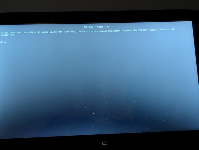 Boot error 2
