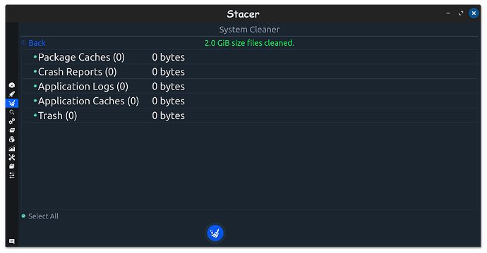 Stacer Cleaner Complete