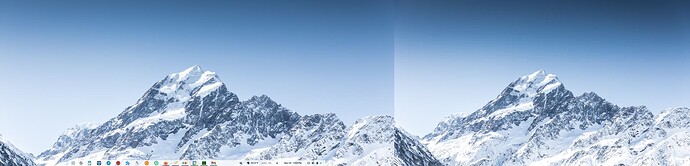 Dual monitor screenshot