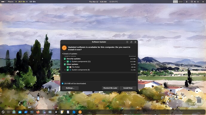 updater-appearing