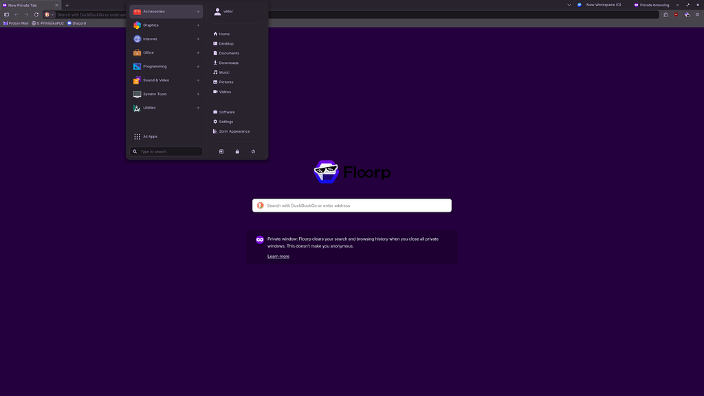 MENEオーダーページ Zorin menu doesn't appear after pressing super key - General Help