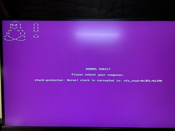 Linux Install Error and Messages 09