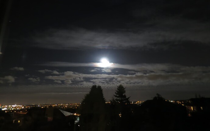 Sheffield at night