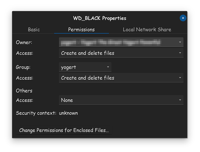 Permissions For Drive
