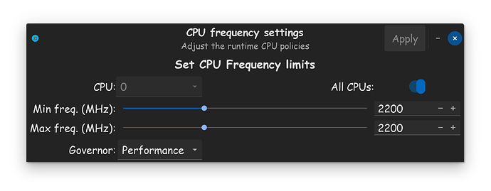 CPU-Frequency