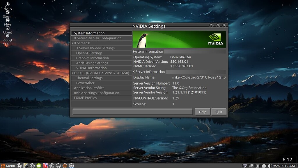 Update To NVIDIA Settings Panel - Chat about Zorin - Zorin Forum