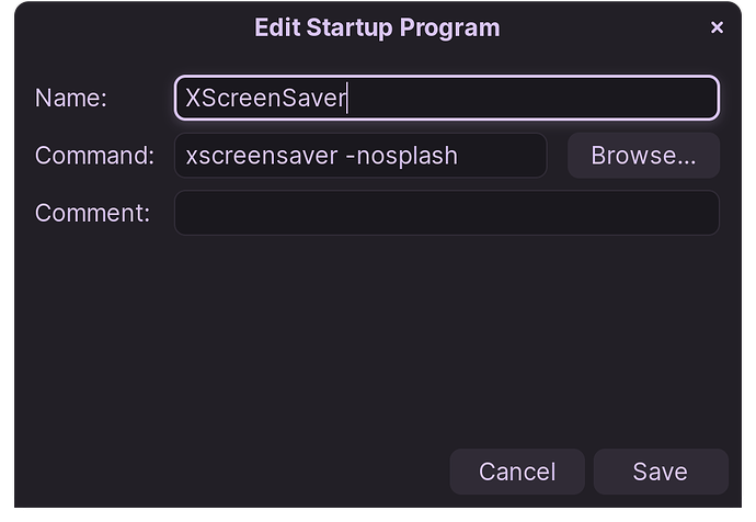 Xscreensaver AutoStart Daemon