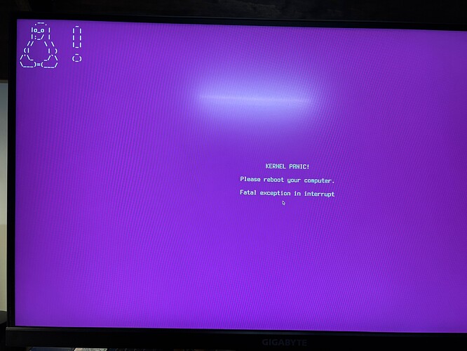 Linux Install Error and Messages 02