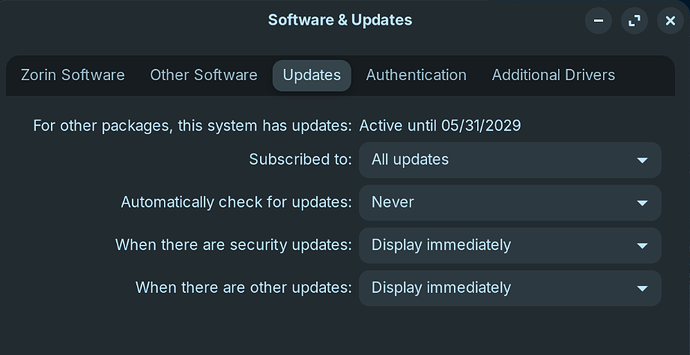 updates