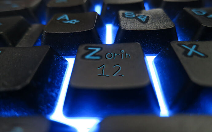 Zorin12 key
