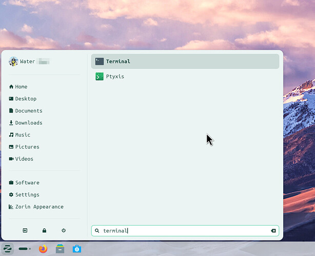 core terminal after