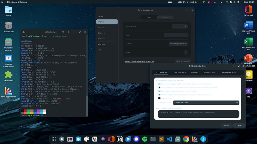 Colors are not distinguished on dark theme - General Help - Zorin Forum