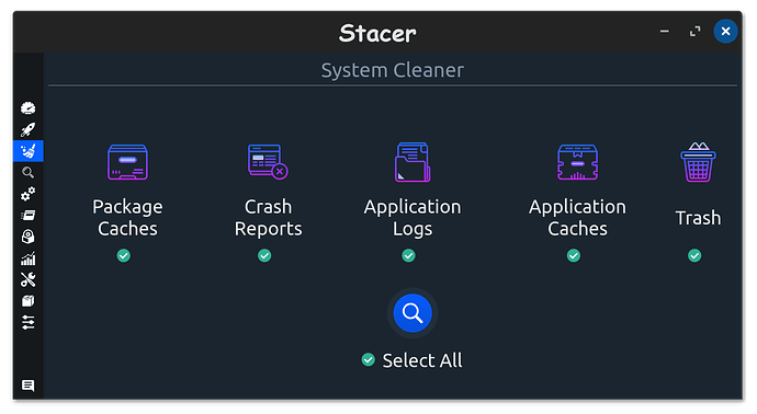 Stacer Cleaner