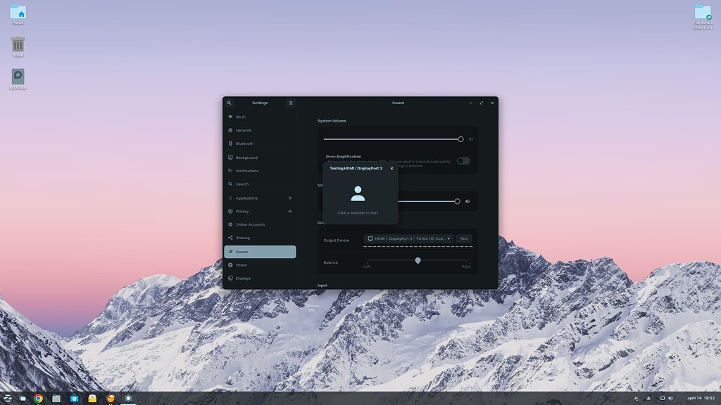 Zorin missing speakers sound but not for wireless headset Hardware