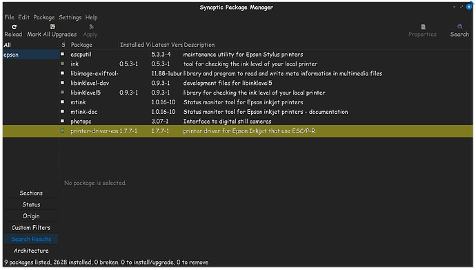 Epson Printer Driver