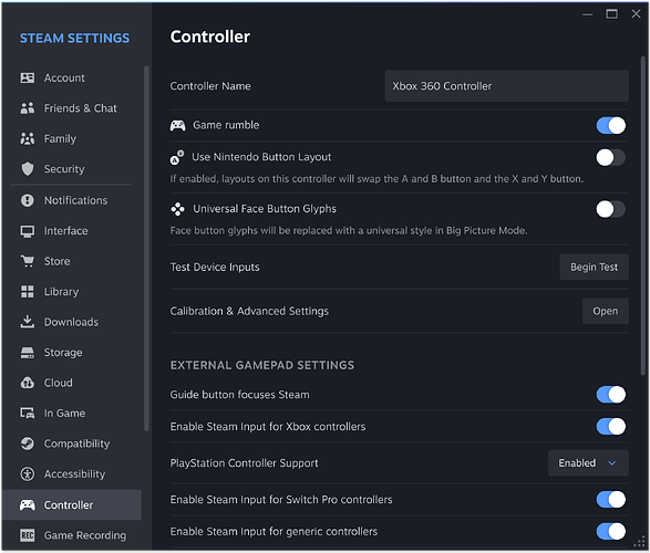 Steam Controller Setup