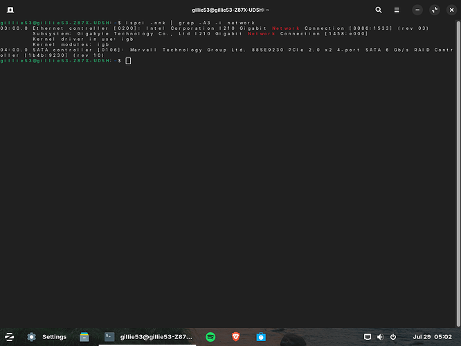 -i network output