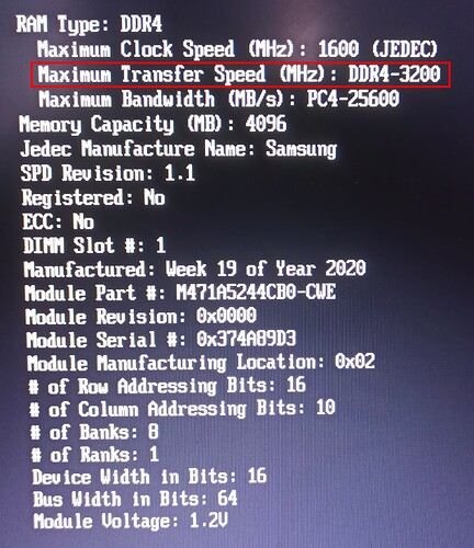 3b) RAM test description