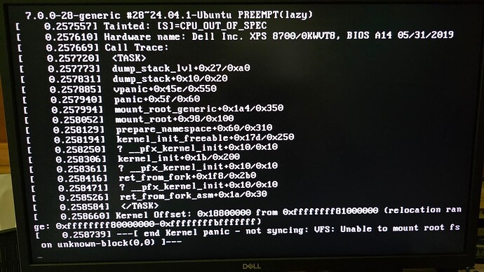 Zorin won't load