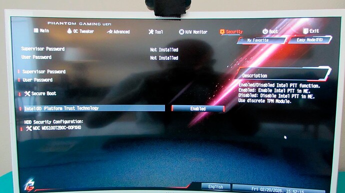 UEFI Photo
