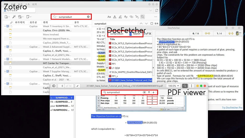 How do you find information in your files? Alternatives to