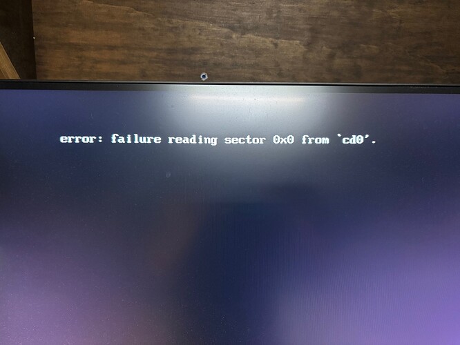 Linux Install Error and Messages 05