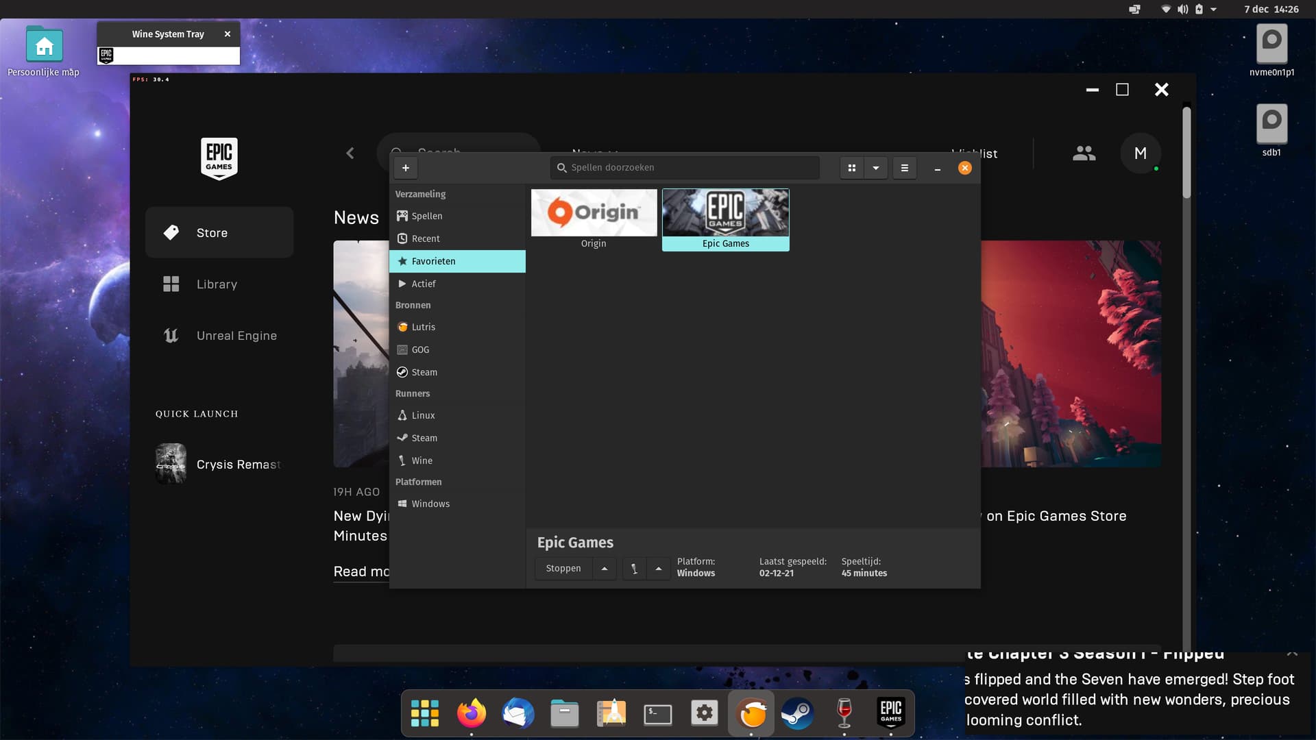 Linux Experiment: Install Epic Games Launcher  Run Windows Program With  Bottles ft Zorin OS 