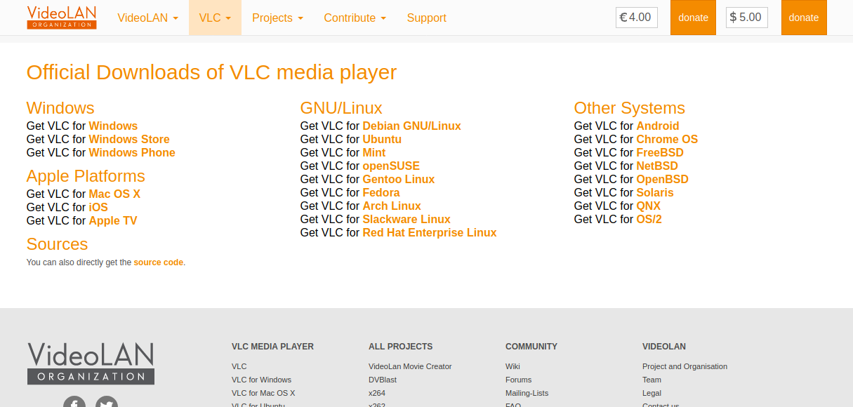 Official download of VLC media player, the best Open Source player -  VideoLAN