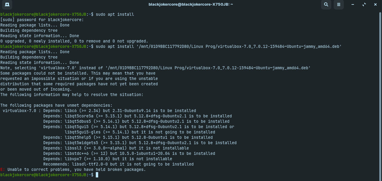 Programs installation problems general help zorin forum