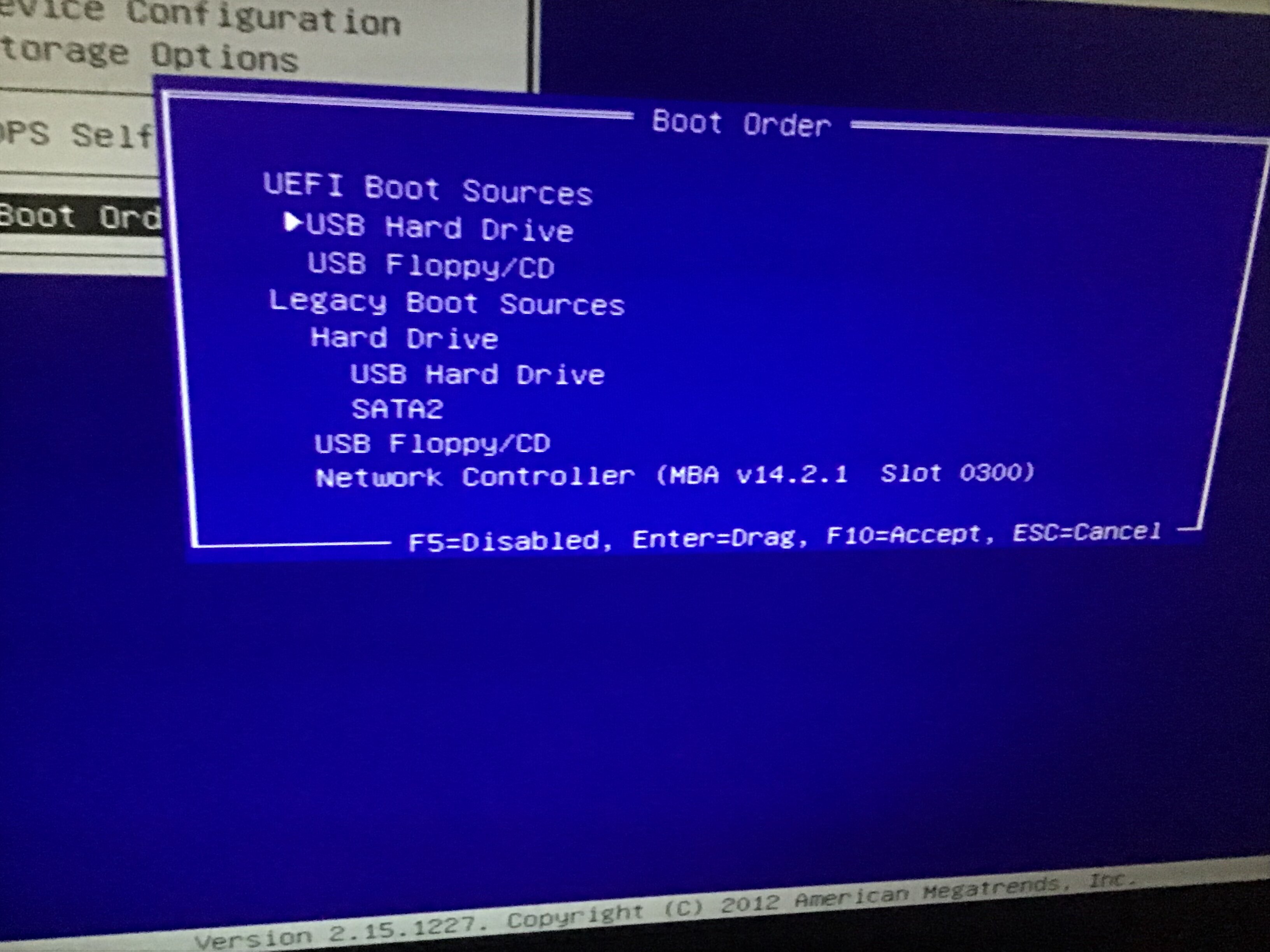 Boot discount usb compaq