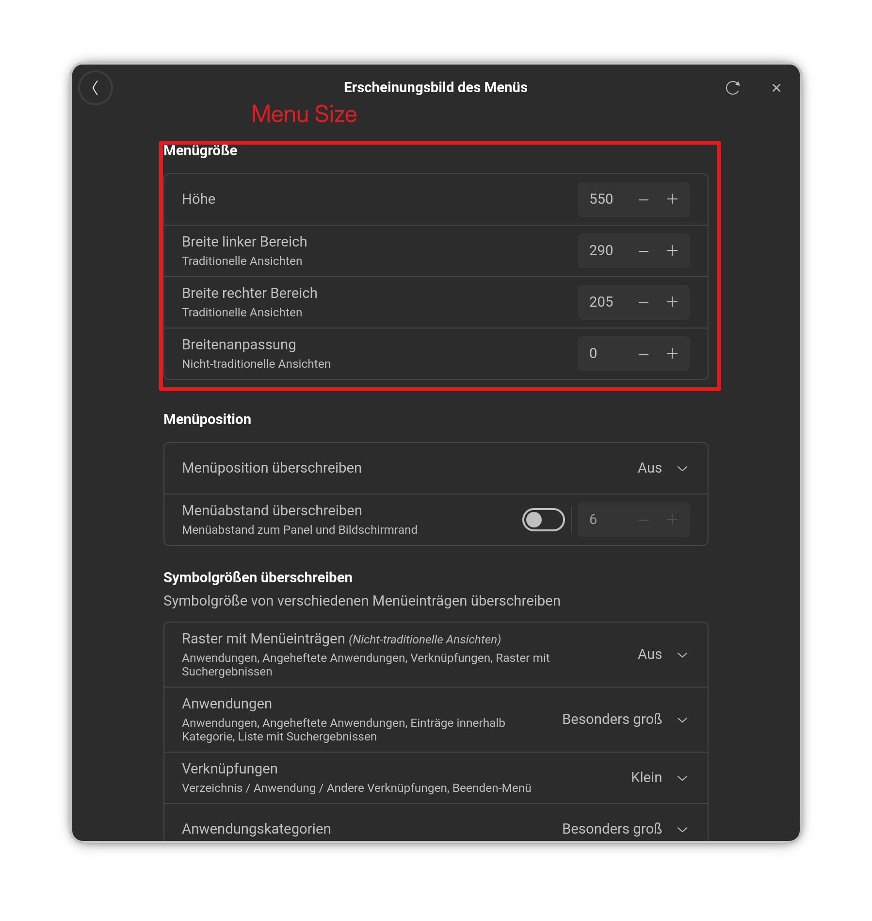 How to reduce vertical spacing on the App menu? - Customization - Zorin ...